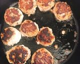 高野豆腐入り☆和風煮込みポークハンバーグ作り方6写真