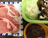 自家製★焼き肉のタレで【ポークステーキ】作り方1写真