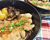 自家製★焼き肉のタレで【ポークステーキ】作り方8写真
