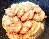 旬をいただきます！鶏肉と新玉ねぎの炒め煮作り方3写真