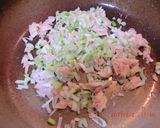 余ったご飯で♪ツナと塩昆布のチャーハン作り方3写真