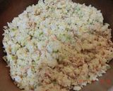 余ったご飯で♪ツナと塩昆布のチャーハン作り方4写真
