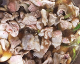 豚肉ときのこの卵とじ丼✩作り方3写真