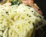 余ったお浸しで☆簡単うまい！和風焼うどん作り方2写真