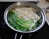 水菜と柴漬けのシャキシャキおひたし作り方1写真