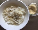 酒粕チーズで★肉巻きおにぎり作り方1写真