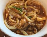 冷凍うどんde名古屋風＊カレーうどん作り方5写真