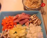 野菜たっぷりトマトで洋風トマ豚汁作り方1写真