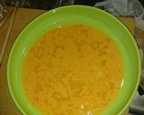 レンジで、キムチ炊き込みご飯オムライス作り方2写真