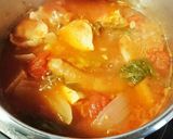 圧力鍋deチキンのトマト煮☆スープ仕立て作り方4写真
