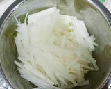 あっさり♪大根かにかまのごまマヨ和え作り方1写真