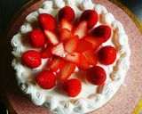 いちごムースinデコレーションケーキ作り方12写真