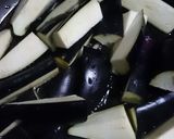 なすとシーチキンの炒め物作り方1写真