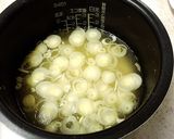 ☼炊飯器で簡単♪もち麦でヘルシー参鶏湯風作り方3写真