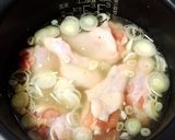 ☼炊飯器で簡単♪もち麦でヘルシー参鶏湯風作り方4写真