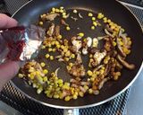 きのこ＆コーン焼きそば風味焼き作り方5写真