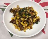 きのこ＆コーン焼きそば風味焼き作り方6写真
