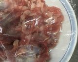 超簡単！レンジで豚とほうれん草ポン酢がけ作り方1写真