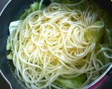 アンチョビとキャベツのパスタ作り方2写真