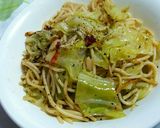 アンチョビとキャベツのパスタ作り方7写真
