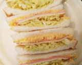 ひし餅柄サンドイッチ作り方6写真