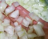 そぼろとコーンクリームのおかずサラダ作り方7写真