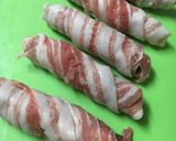 お弁当＆おつまみに♡ごぼうの豚バラ巻き作り方4写真