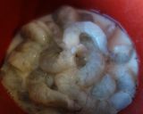 こどもに好評！時短☆えびのうま煮作り方1写真