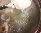 団子入り具たくさん味噌汁作り方3写真
