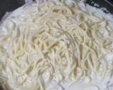 チーズと牛乳生クリームで濃厚カルボナーラ作り方10写真