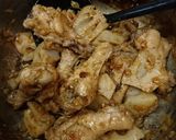 鶏もも肉とれんこんのマーマレード煮作り方7写真
