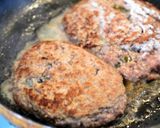がごめ昆布入り健康ハンバーグ作り方5写真