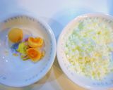 菜の花と胡桃のミモザサラダ作り方1写真