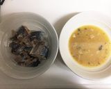 鯖の水煮缶deレモンバター醤油作り方2写真