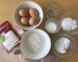 ♪ひな祭りに♪シフォンの３色ロールケーキ作り方1写真