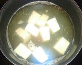 ほうれん草☆豆腐★油揚げの味噌汁作り方2写真