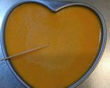 しっとりなめらか！ハートのカボチャプリン作り方11写真