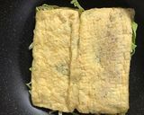 糖質オフ油揚げDEお好み焼き♪作り方4写真