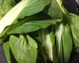 チンゲン菜花ともやしのナムル作り方1写真