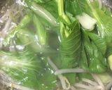 チンゲン菜花ともやしのナムル作り方3写真