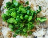 ＊土鍋であさりと菜の花ご飯＊作り方7写真