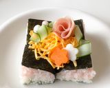 3色おにぎらず☆ケーキ寿司作り方8写真