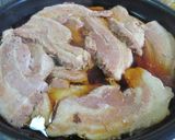 ラーメンに！やわらかい厚切り豚バラ肉作り方3写真