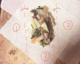 簡単☆揚げない！母の春巻き～おっきめ〜作り方5写真