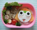 簡単キャラ弁(ケロロ軍曹)作り方6写真