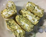 お弁当にも☆簡単 青のり入り卵焼き作り方3写真