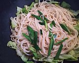 アサリとキャベツのあっさり麺作り方8写真