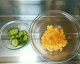 【親子ランチ】リメイク五目豆のちらし寿司作り方3写真