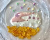 着色料無 簡単 新幹線 ヨーグルトアート作り方10写真