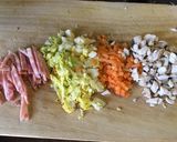なぜか懐かしい☆コンソメ味の卵パスタ作り方2写真